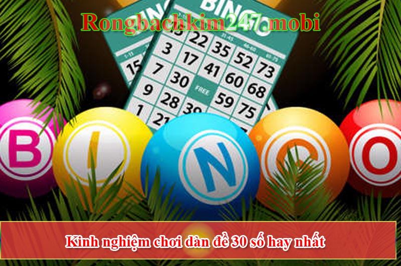 dàn đề 30 số